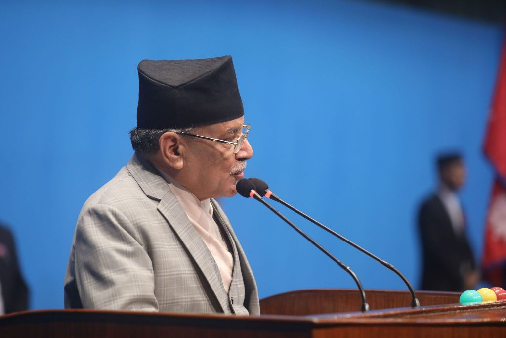 प्रधानमन्त्रीलाई विश्वासको मत प्राप्त, पक्षमा १५७ मत खस्यो